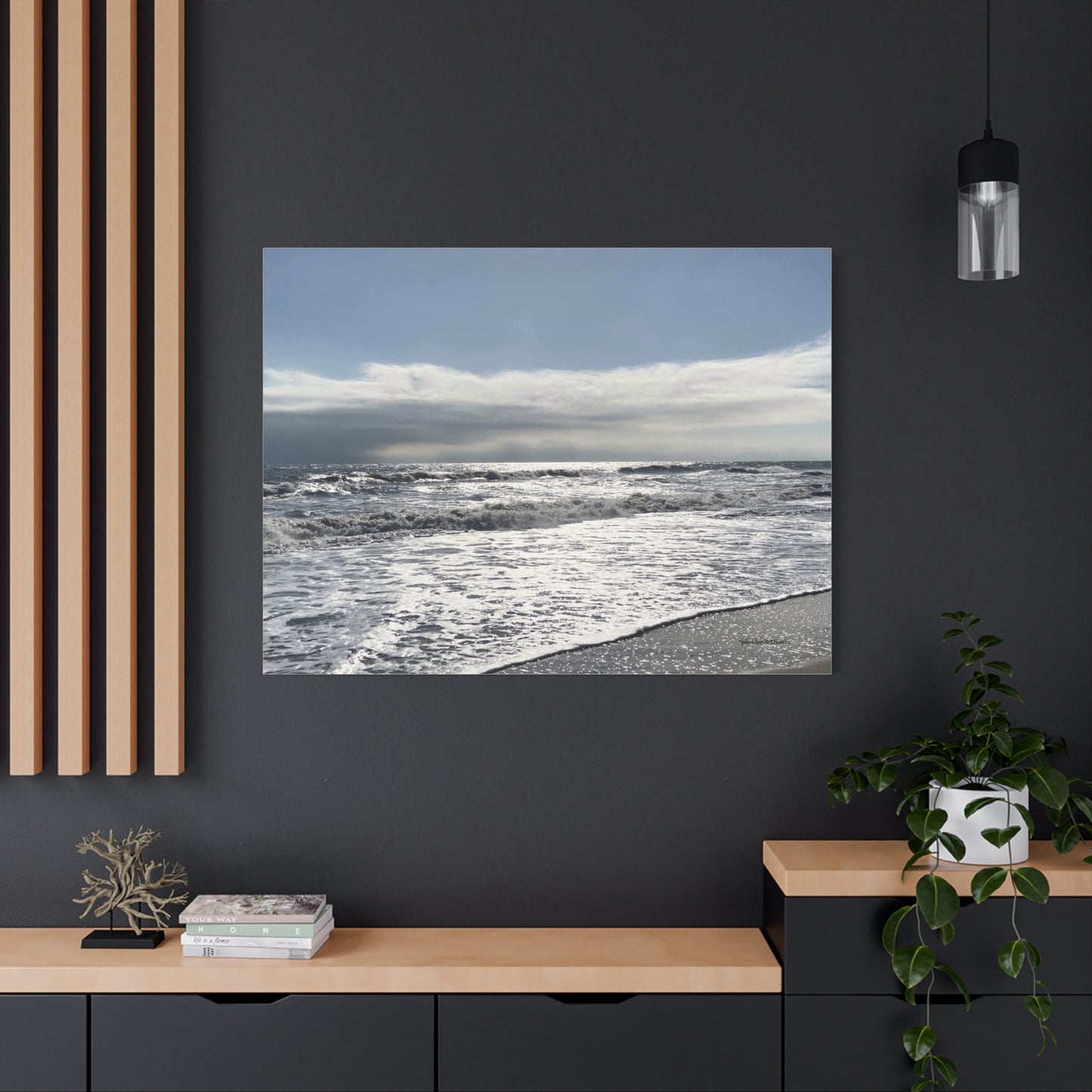 Ocean, Matte Canvas, Stretched, 1.25"