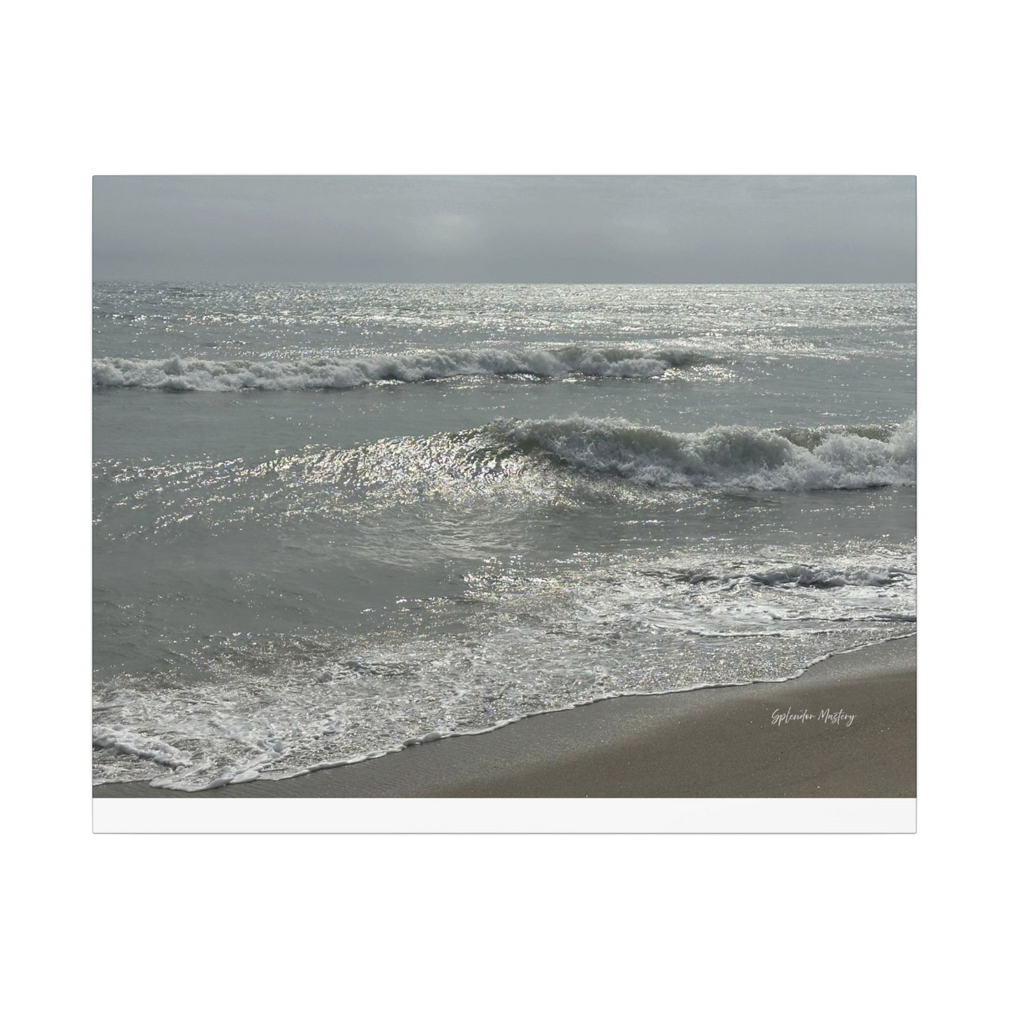 Ocean, Matte Canvas, Stretched, 0.75"