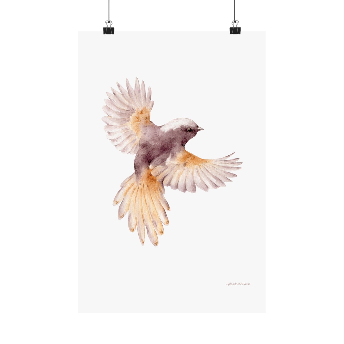 Bird, Matte Vertical Poster