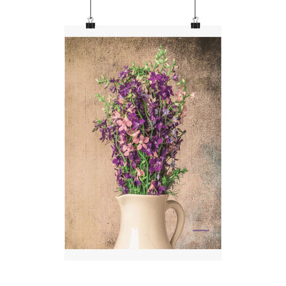 Floral, Matte Vertical Poster
