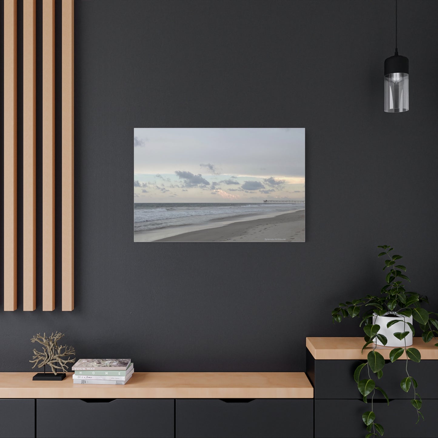 Ocean, Matte Canvas, Stretched, 1.25"