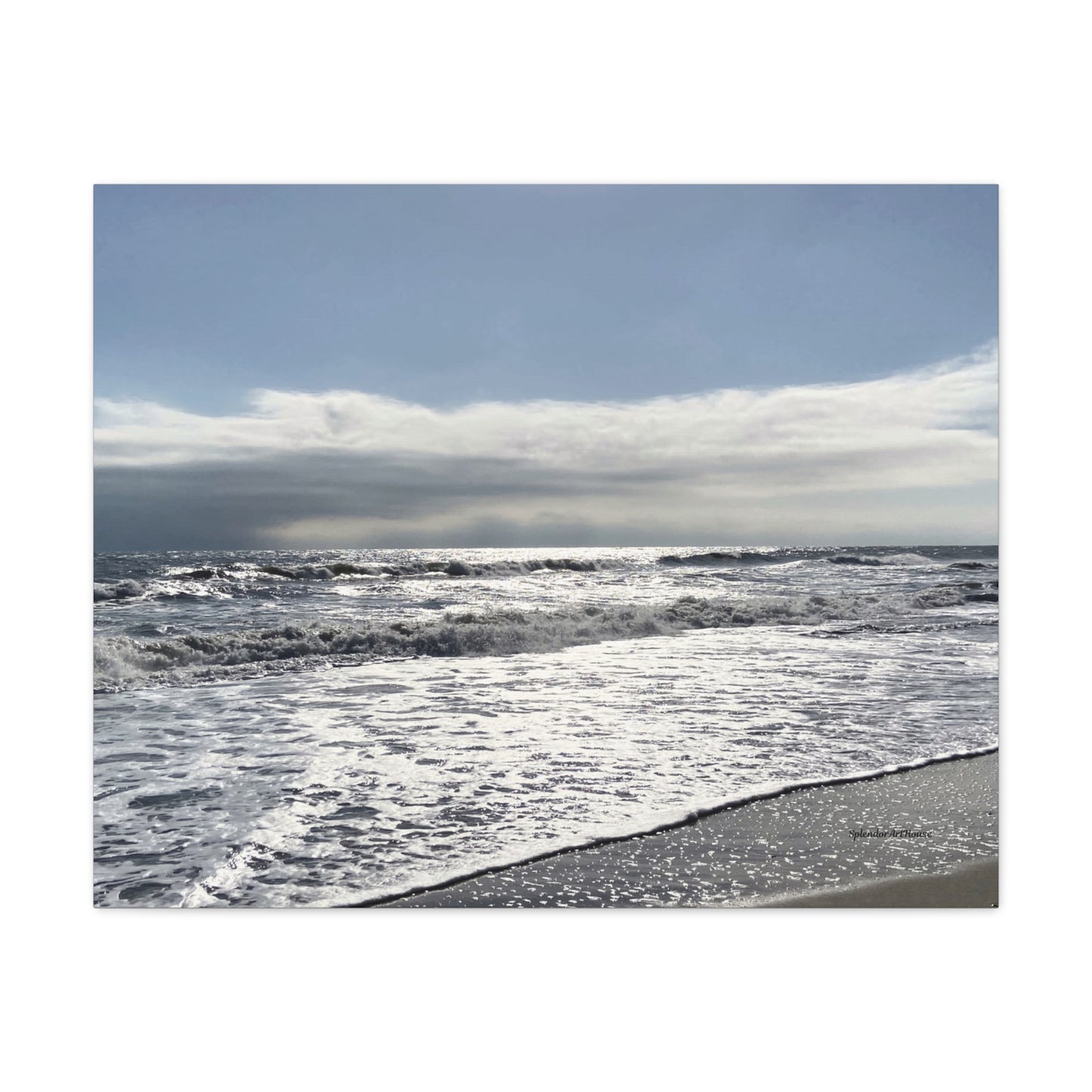 Ocean, Matte Canvas, Stretched, 1.25"