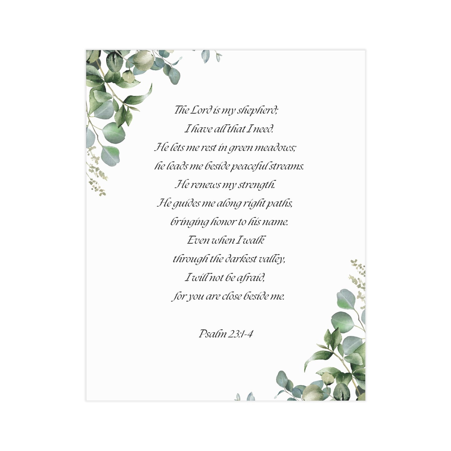 Scripture Print