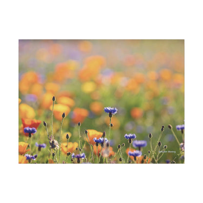 Floral, Matte Canvas, Stretched, 0.75"