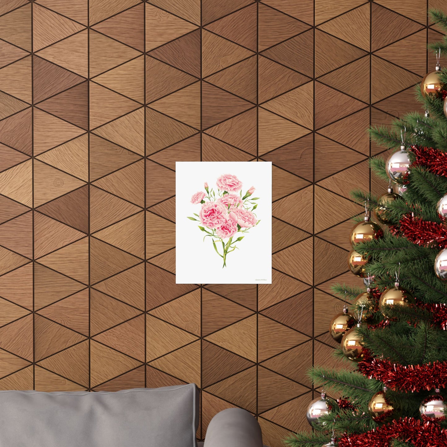Floral, Matte Vertical Poster