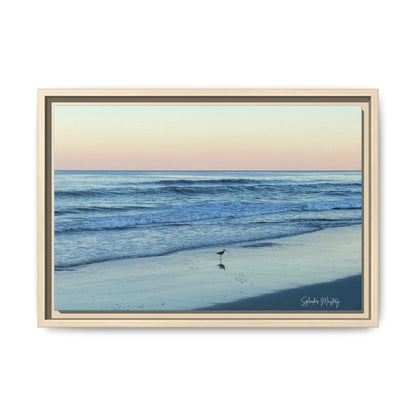 Ocean, Matte Canvas, Framed (Natural)