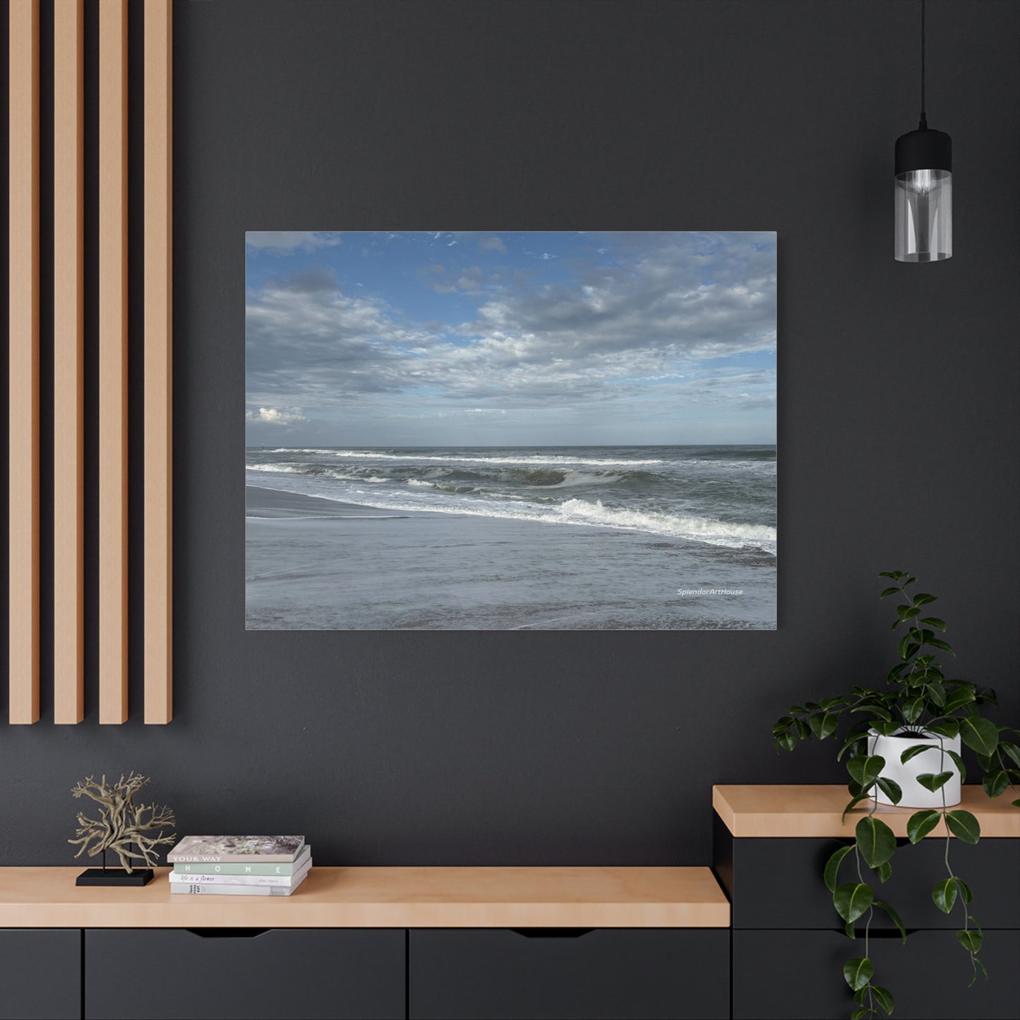 Ocean, Matte Canvas, Stretched, 1.25"
