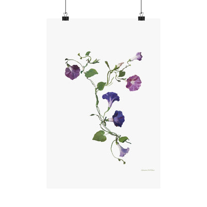 Floral, Matte Vertical Poster
