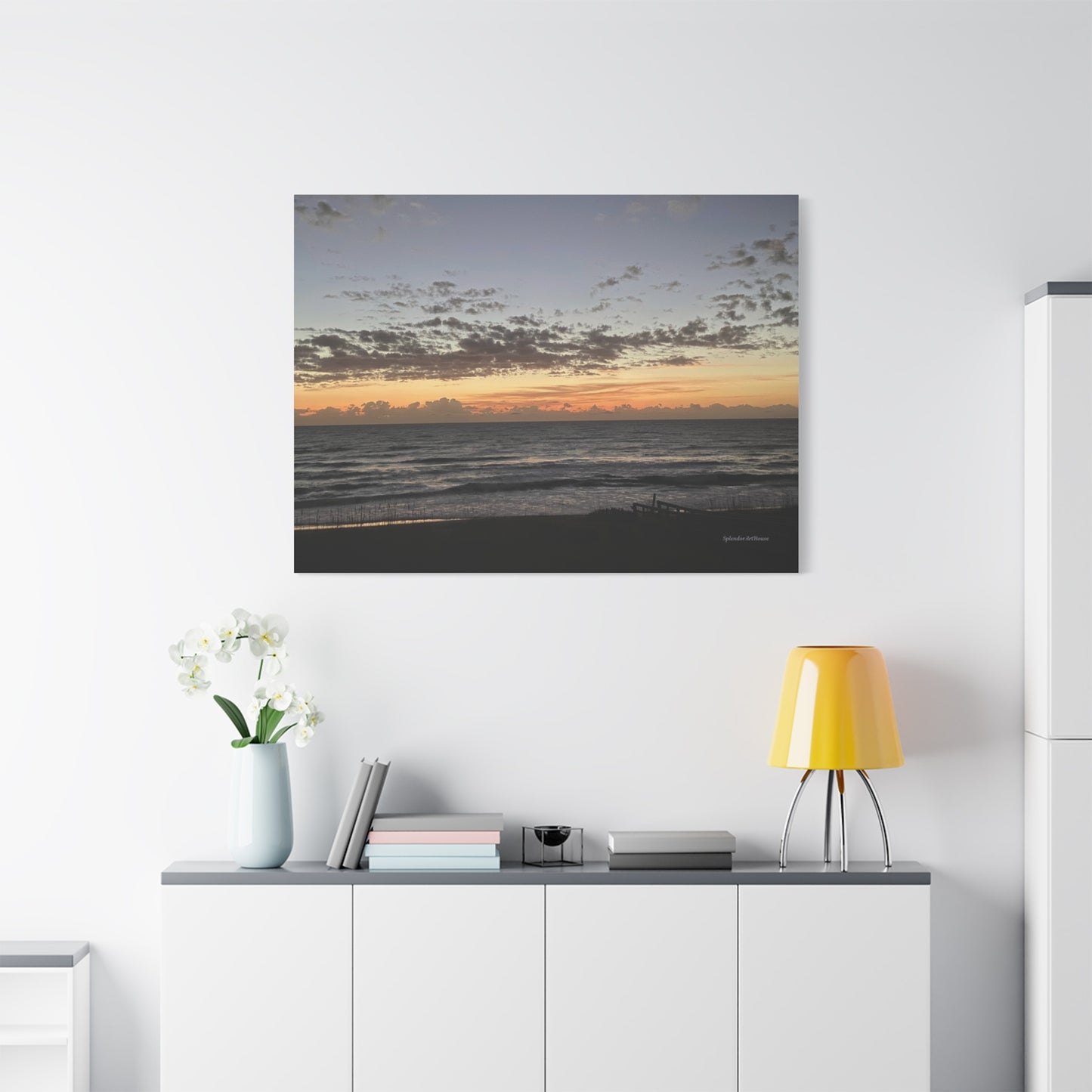 Ocean, Matte Canvas, Stretched, 1.25"
