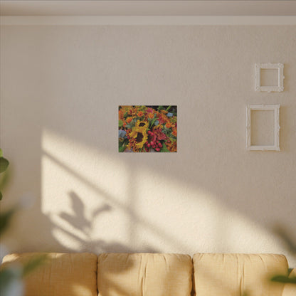 Floral, Matte Canvas, Stretched, 0.75"