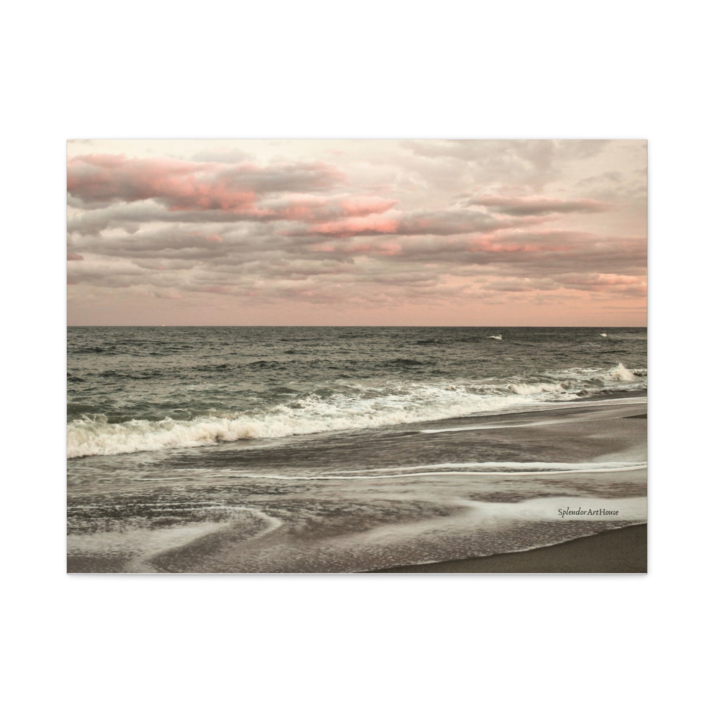 Ocean, Matte Canvas, Stretched, 1.25"