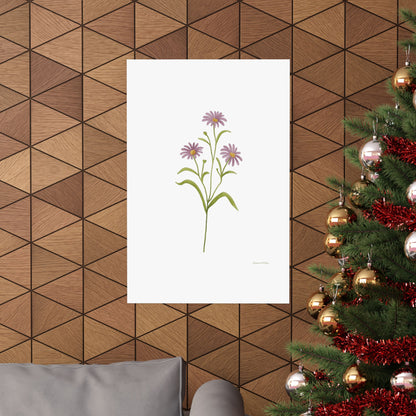 Floral, Matte Vertical Poster