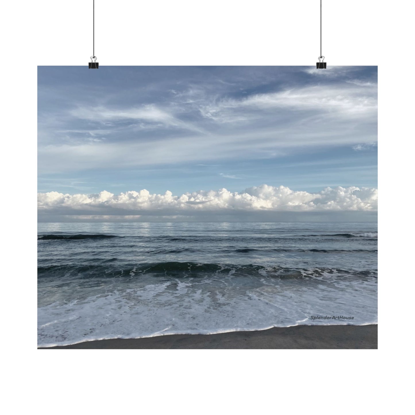 Ocean, Matte Horizontal Poster