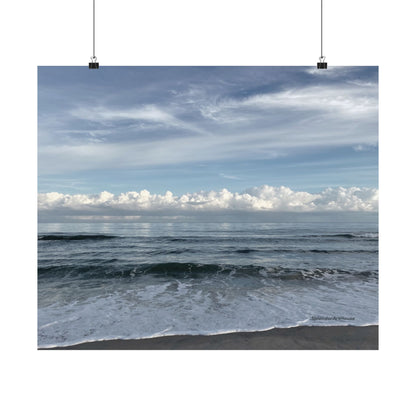 Ocean, Matte Horizontal Poster