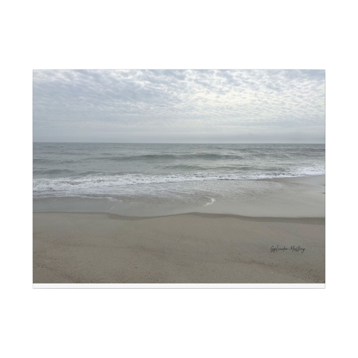 Ocean, Matte Canvas, Stretched, 0.75"