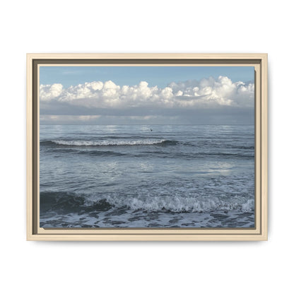 Ocean - Matte Canvas, Framed (Natural)