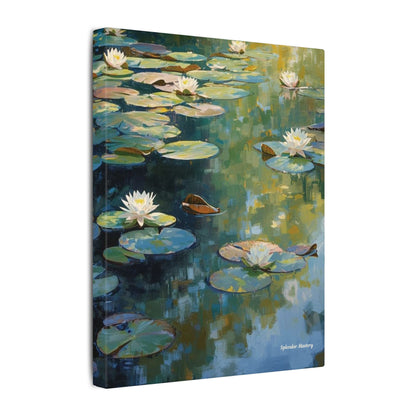Water Lilies, Matte Canvas, Stretched, 0.75"