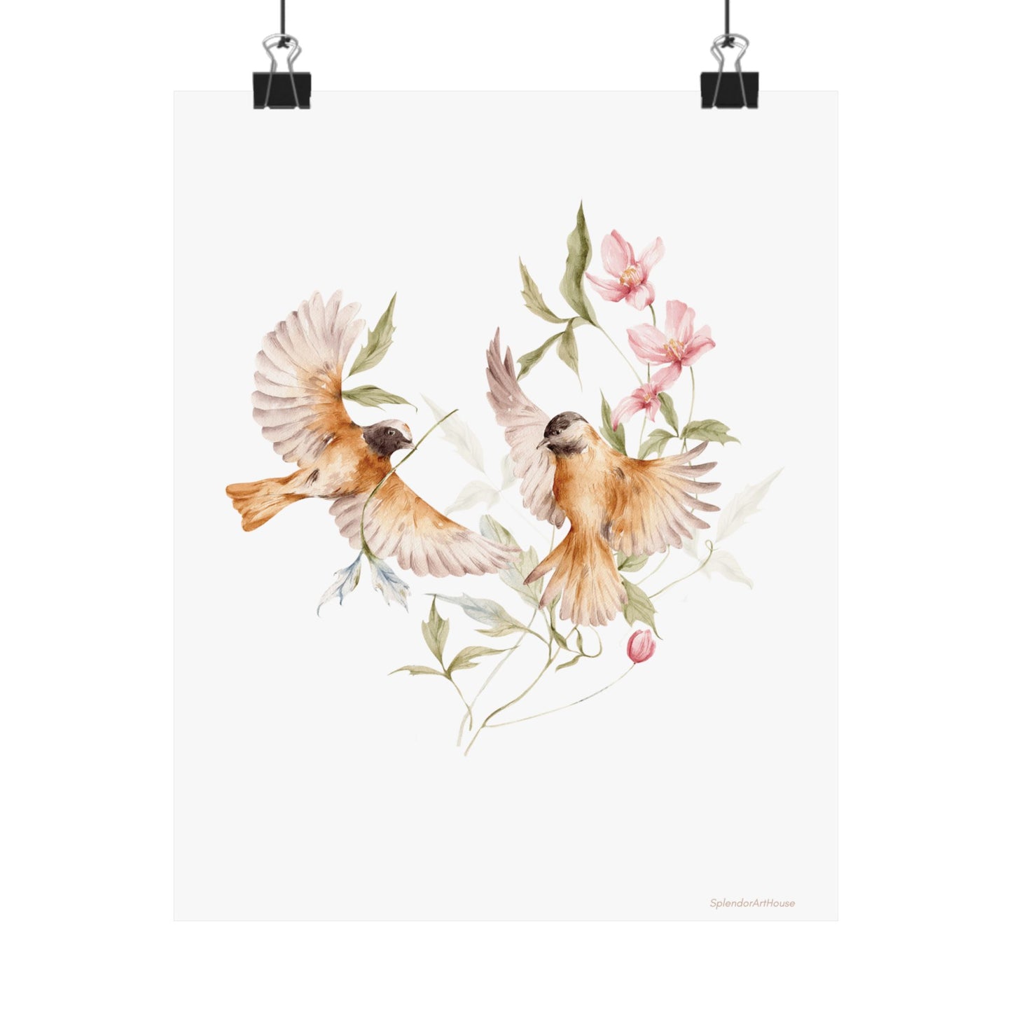 Birds, Matte Vertical Poster