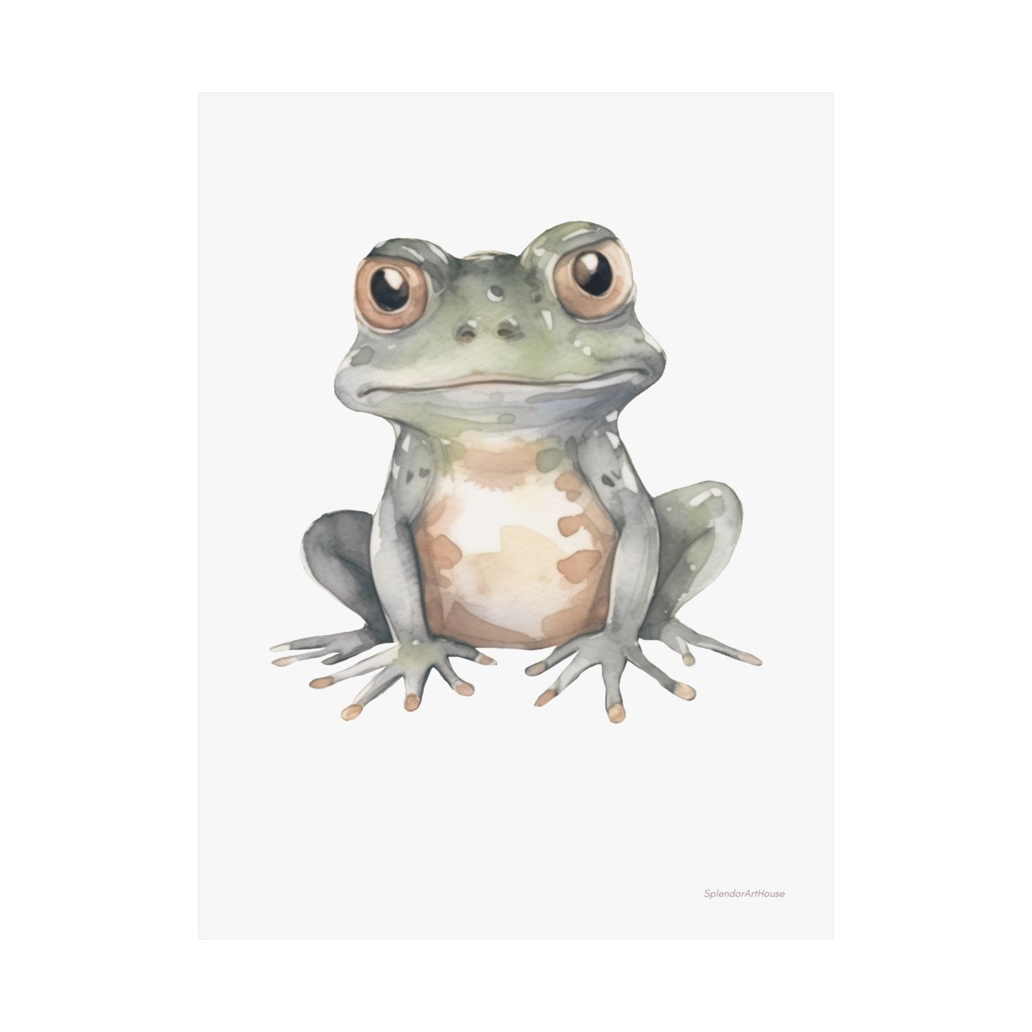 Frog, Matte Vertical Poster