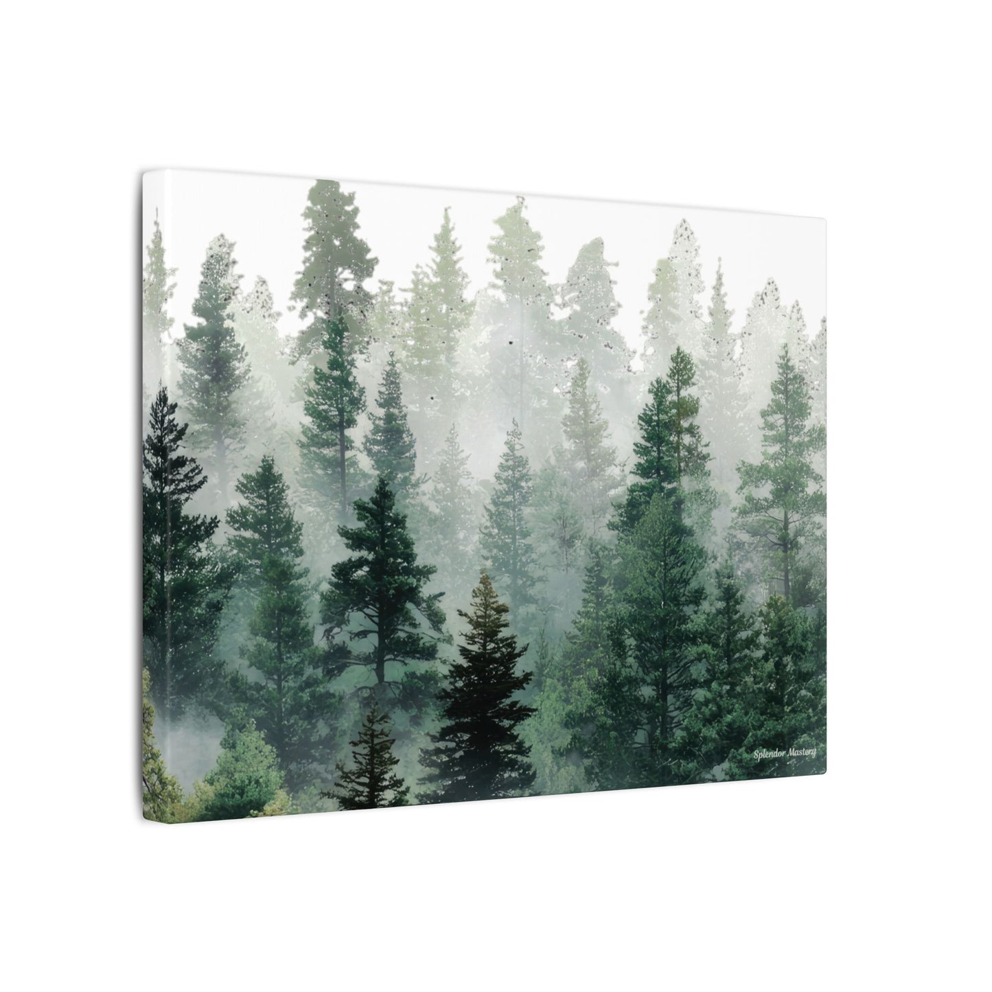 Forest Trees, Matte Canvas, Stretched, 0.75"