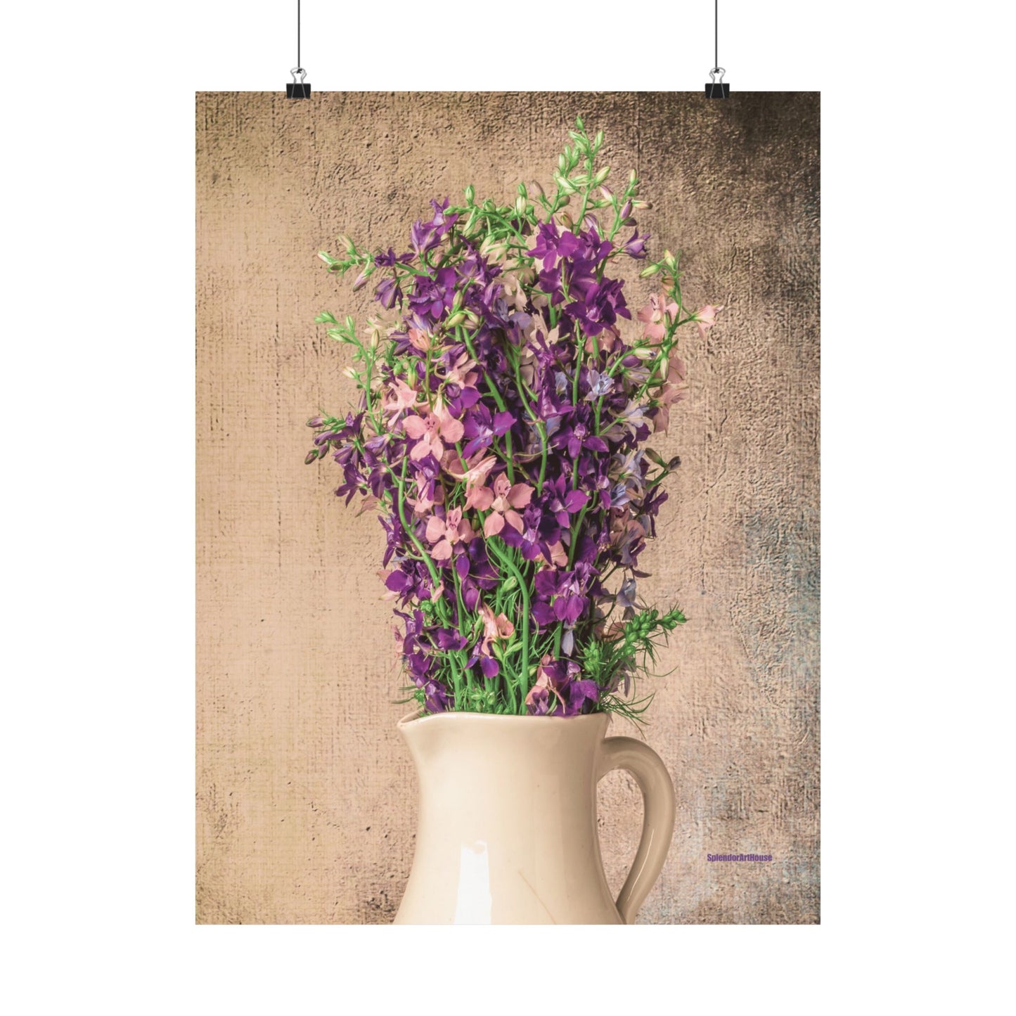 Floral, Matte Vertical Poster