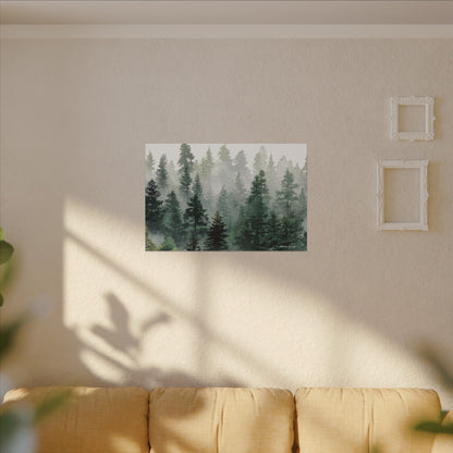 Forest Trees, Matte Canvas, Stretched, 0.75"