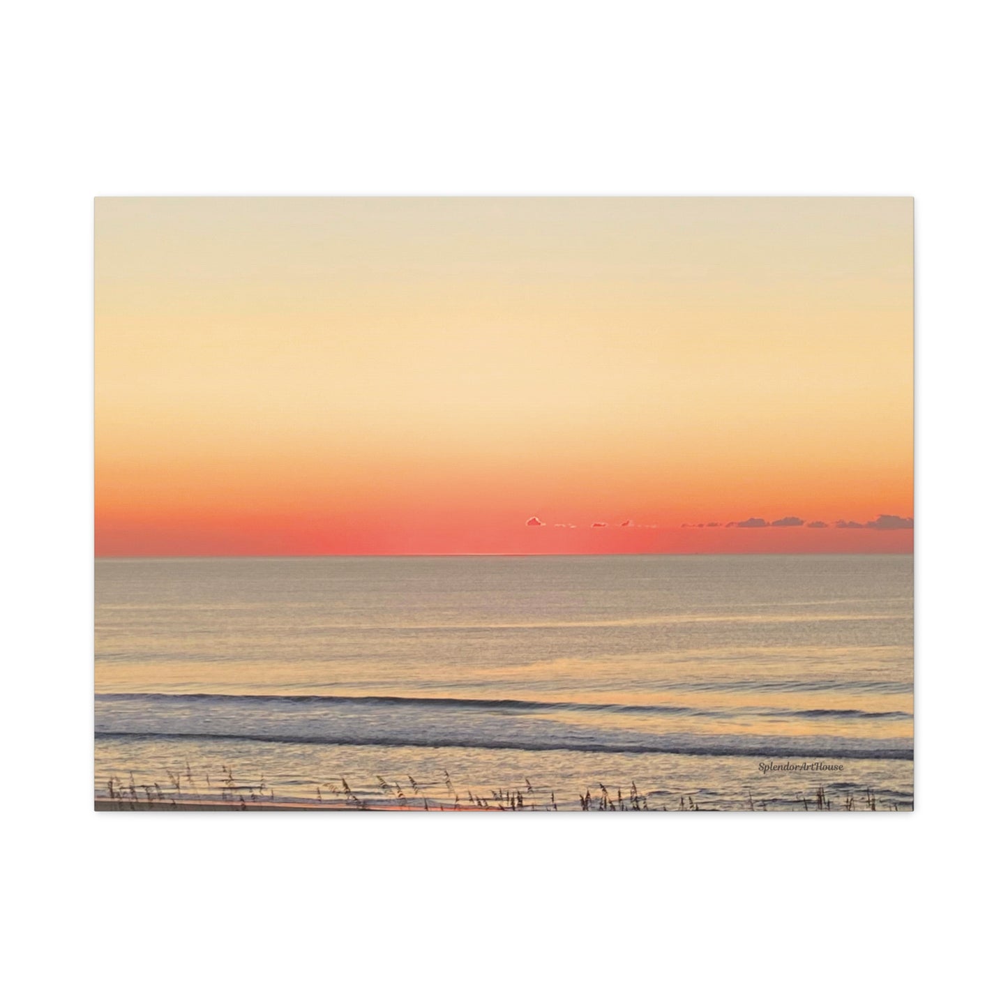 Ocean, Matte Canvas, Stretched, 1.25"