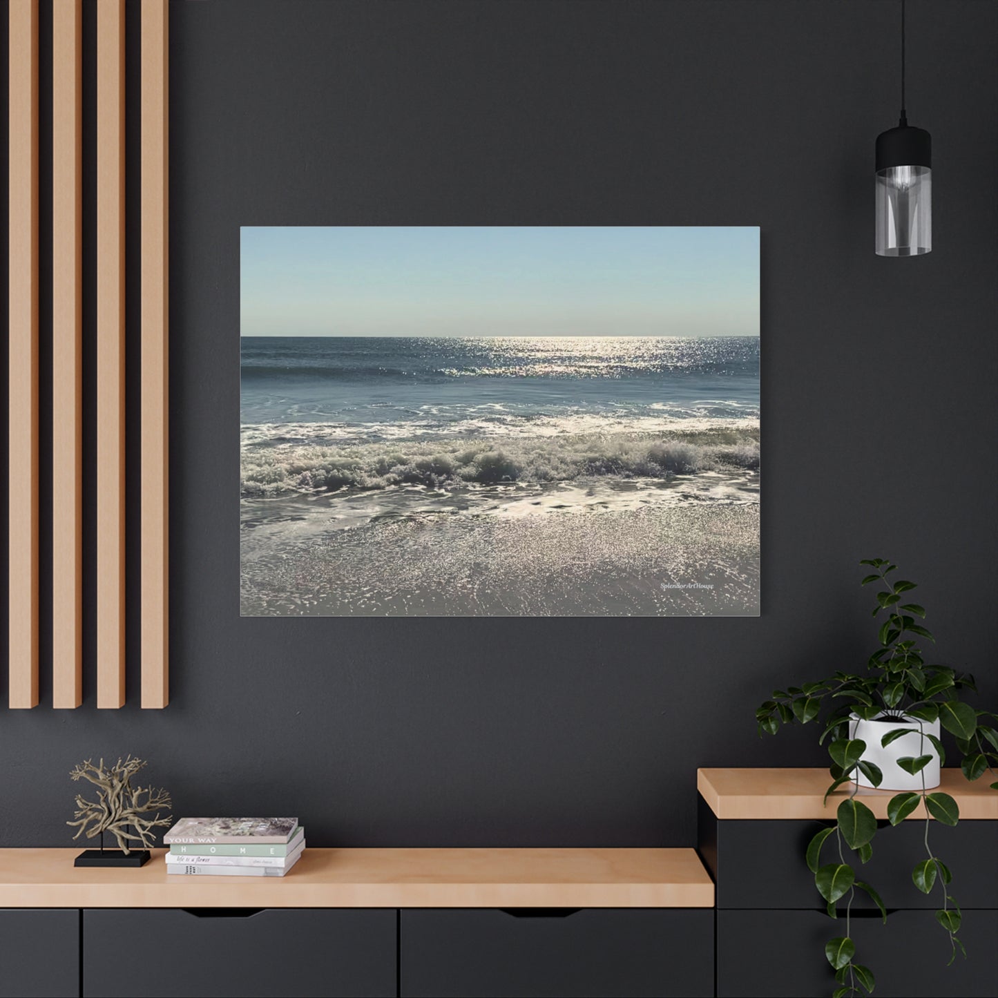 Ocean, Matte Canvas, Stretched, 1.25"