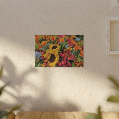 Floral, Matte Canvas, Stretched, 0.75"