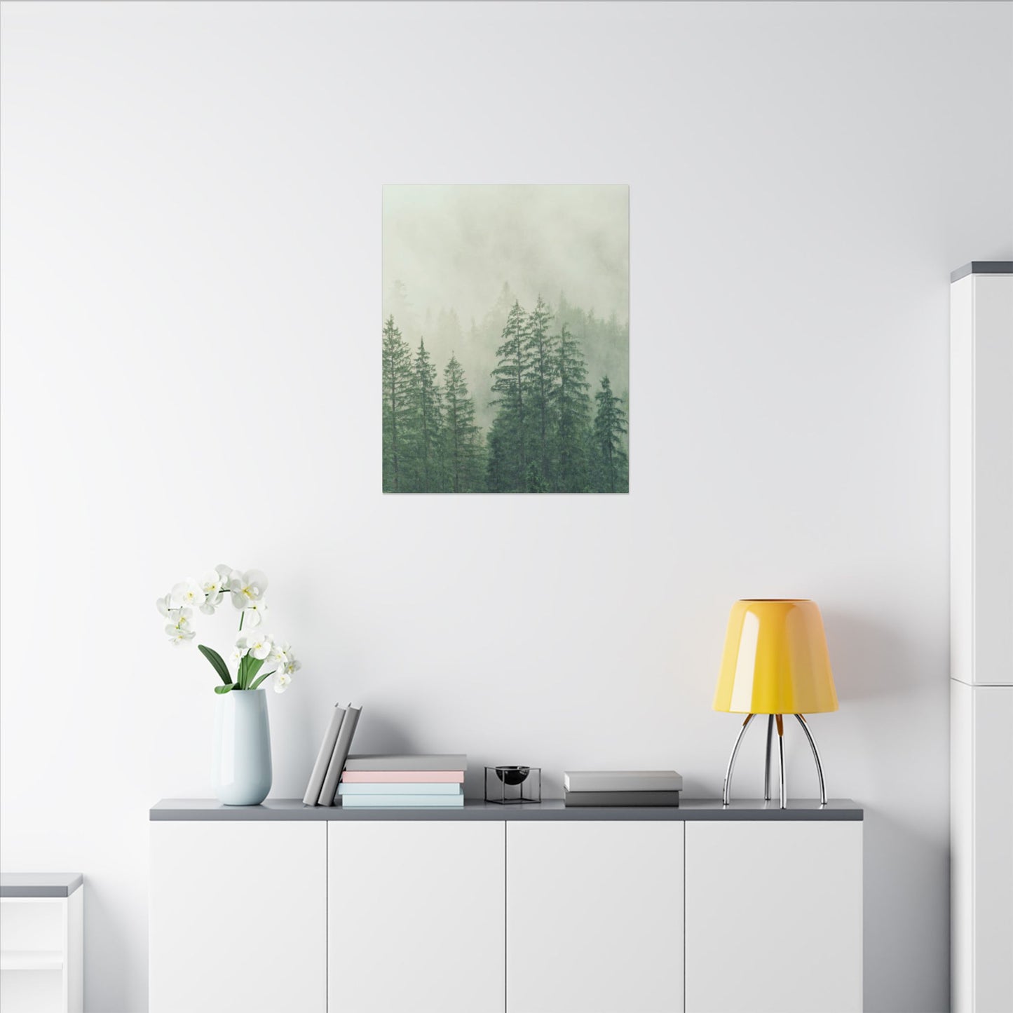 Forest Trees, Matte Canvas, Stretched, 0.75"