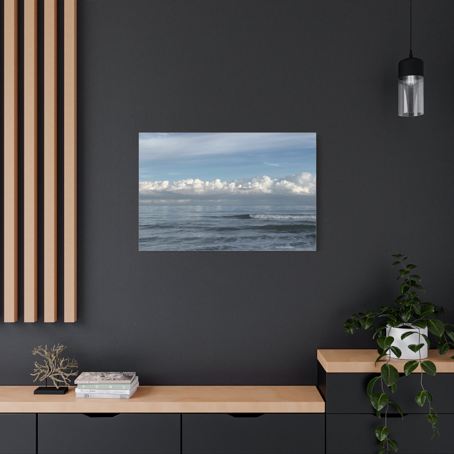 Ocean, Matte Canvas, Stretched, 1.25"