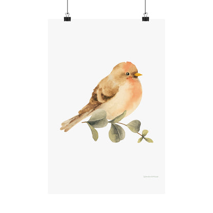 Bird, Matte Vertical Poster