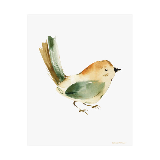 Bird, Matte Vertical Poster