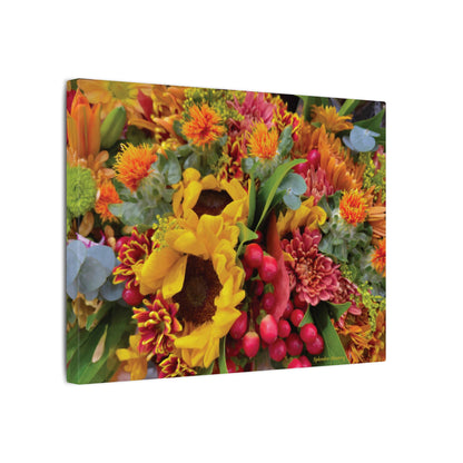 Floral, Matte Canvas, Stretched, 0.75"