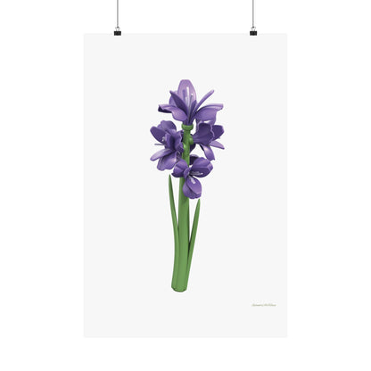 Floral, Matte Vertical Poster