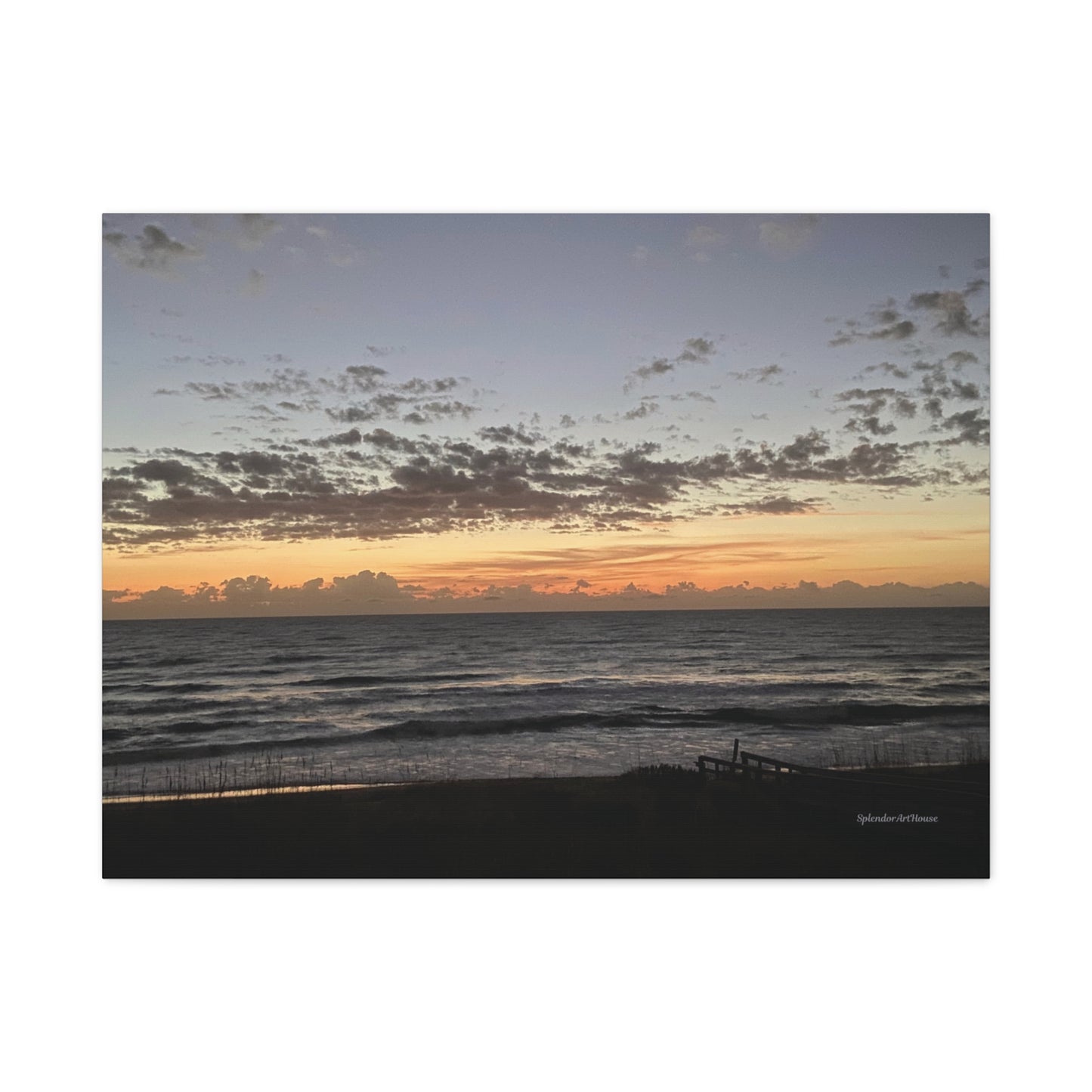 Ocean, Matte Canvas, Stretched, 1.25"