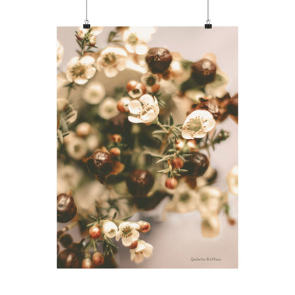 Floral, Matte Vertical Poster