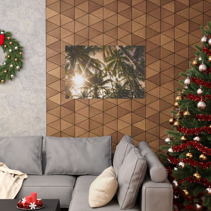 Palm Trees, Matte Horizontal Poster