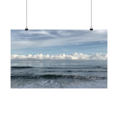 Ocean, Matte Horizontal Poster