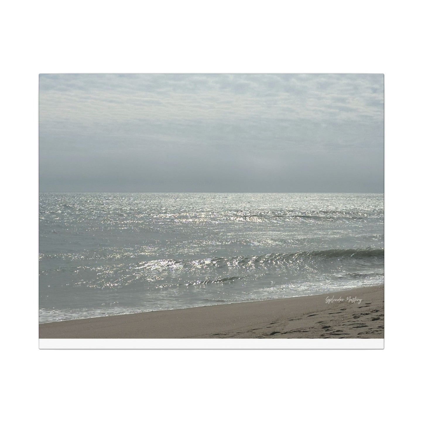 Ocean, Matte Canvas, Stretched, 0.75"