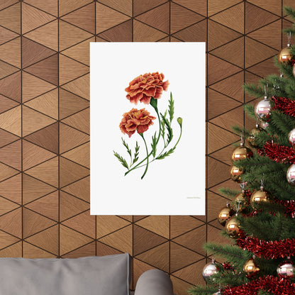 Floral, Matte Vertical Poster