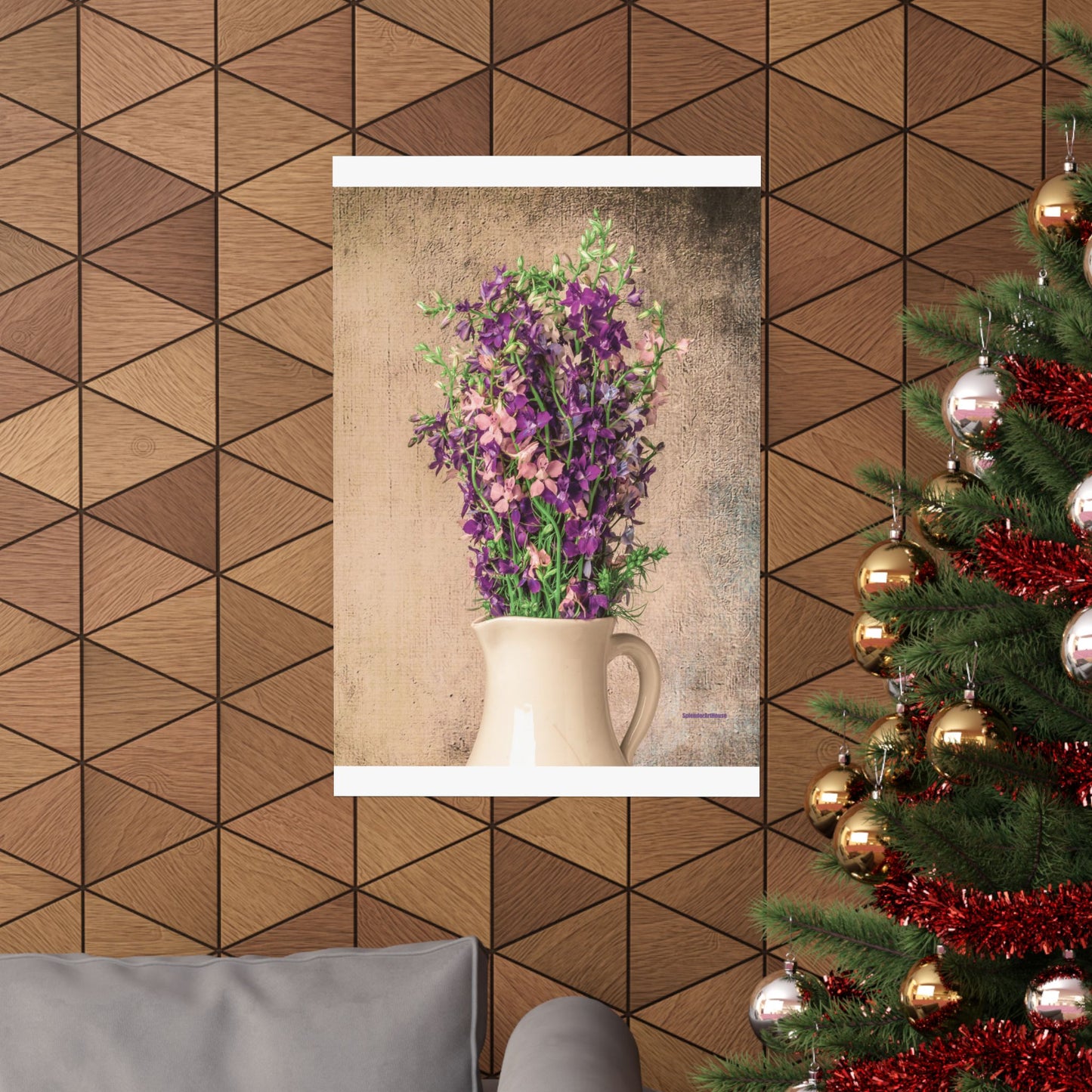 Floral, Matte Vertical Poster