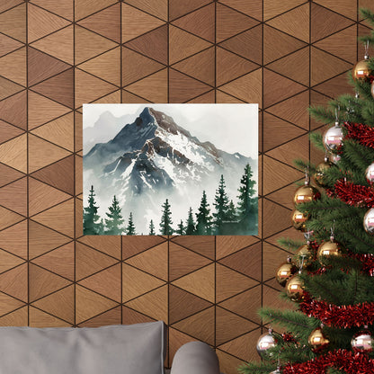 Mountain, Matte Horizontal Poster