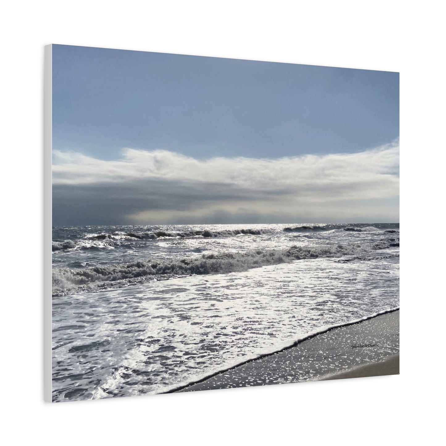 Ocean, Matte Canvas, Stretched, 1.25"