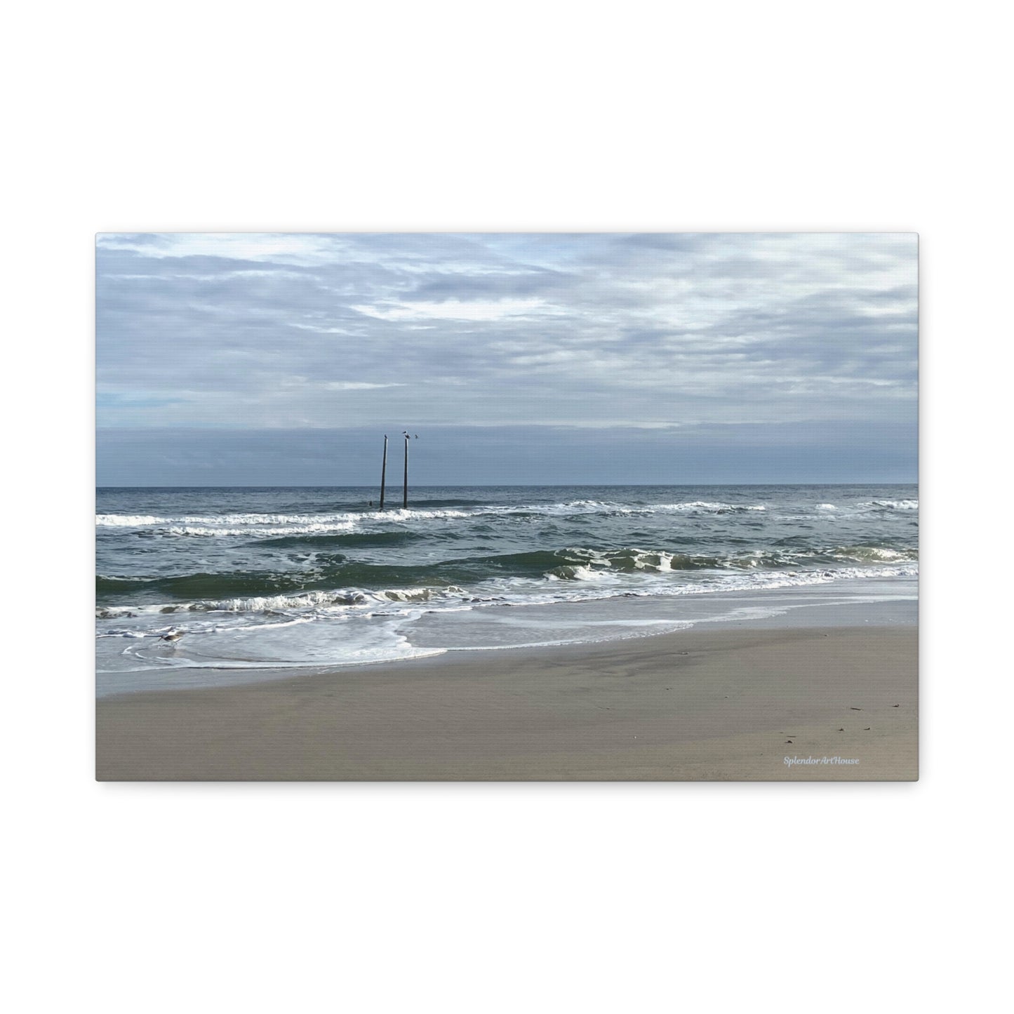 Ocean, Matte Canvas, Stretched, 1.25"