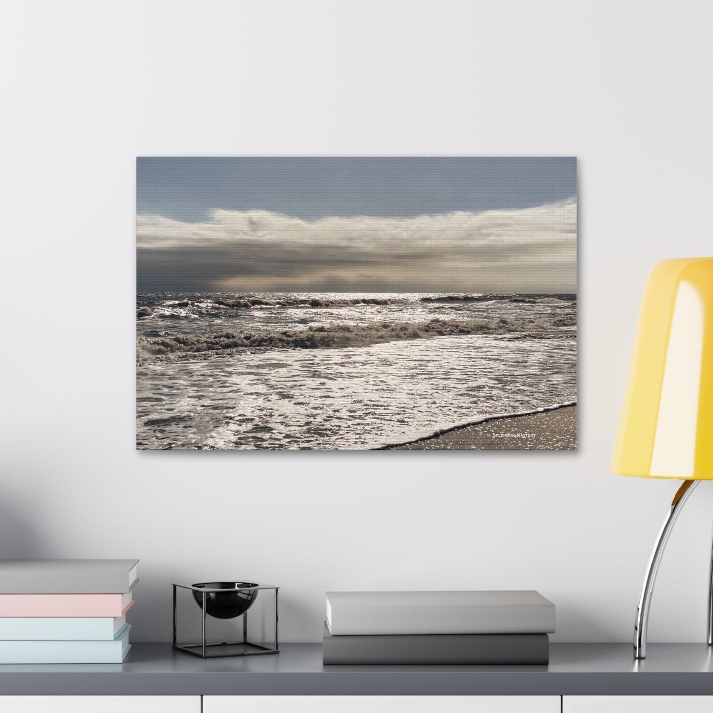 Ocean, Canvas Stretched, 1.5''