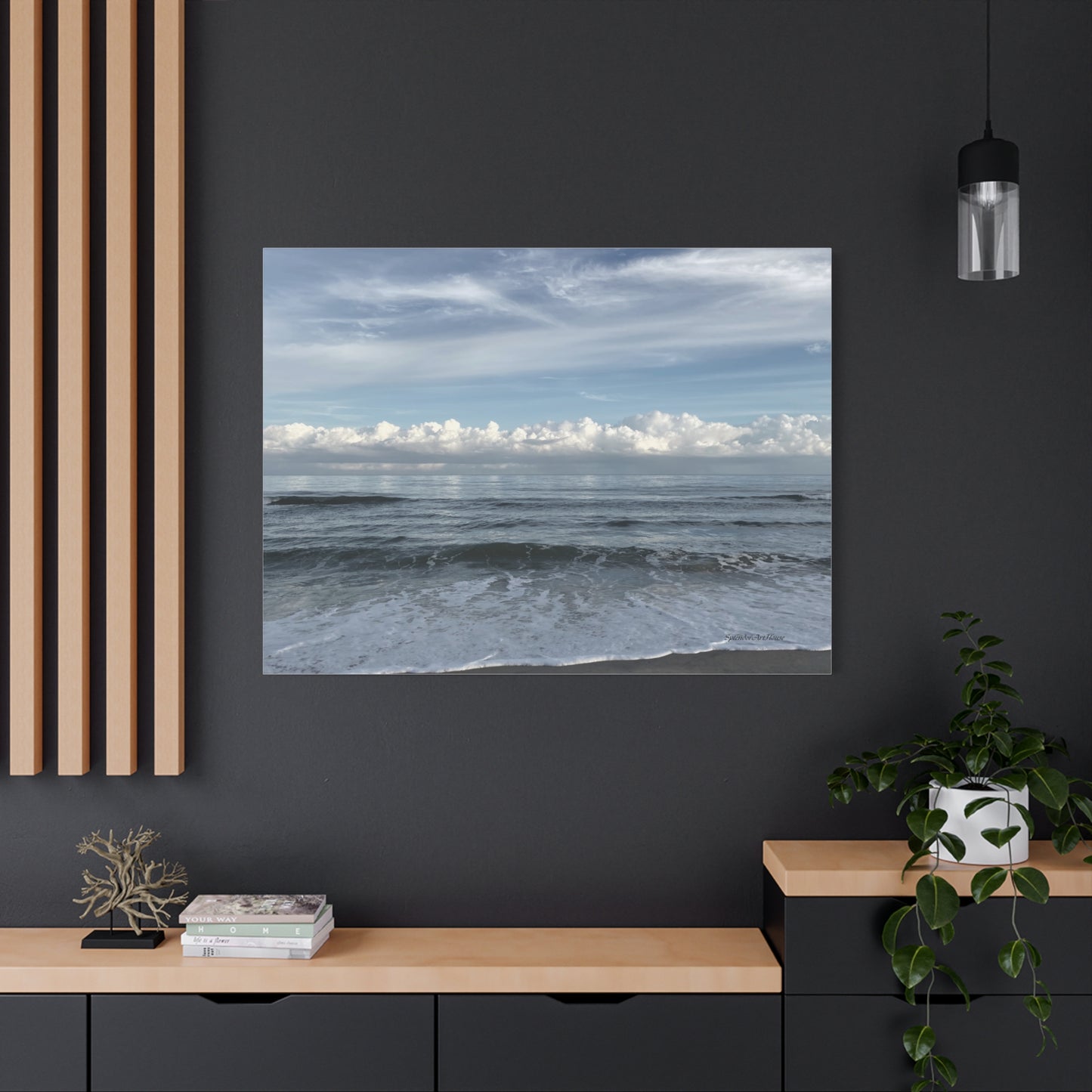 Ocean, Matte Canvas, Stretched, 1.25"