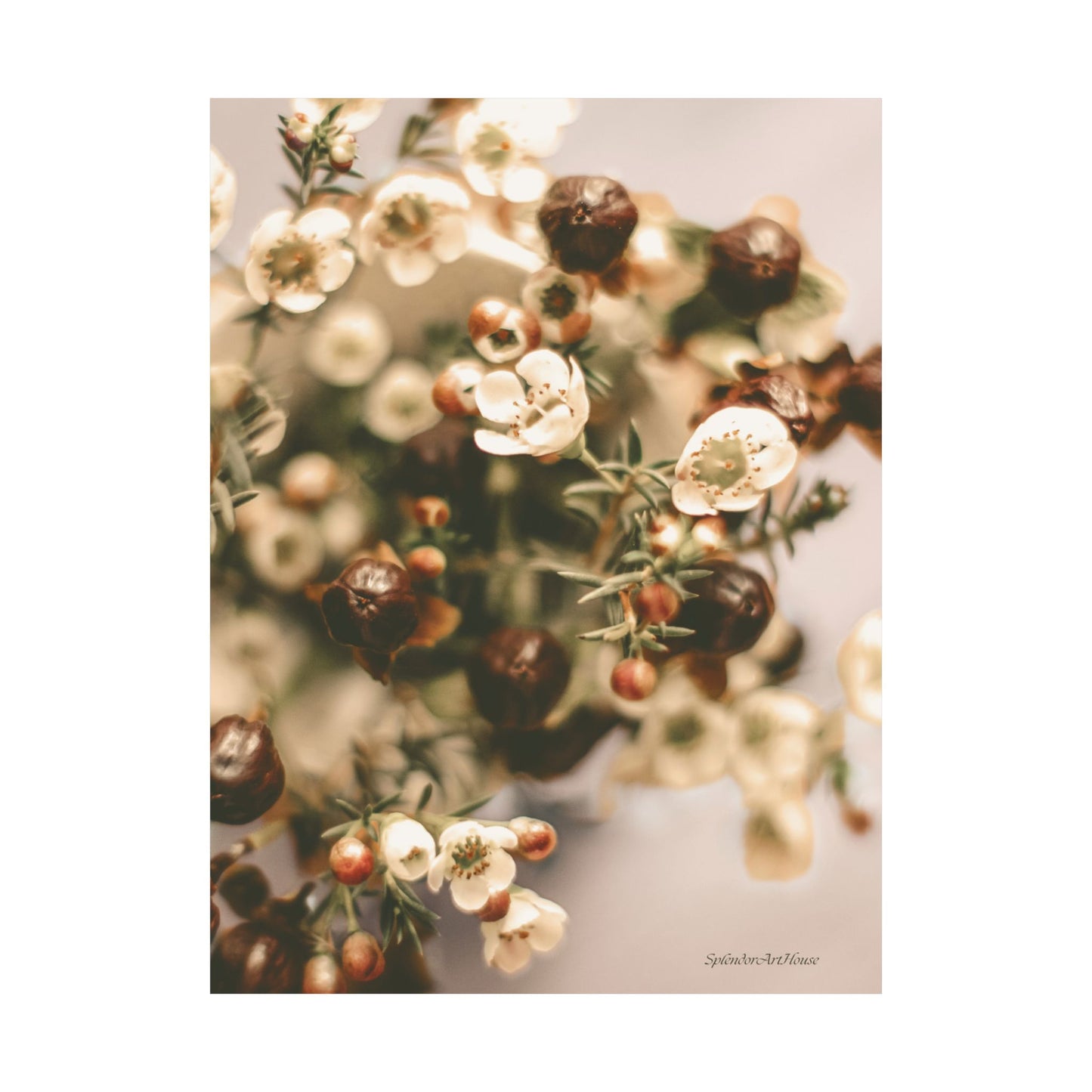 Floral, Matte Vertical Poster