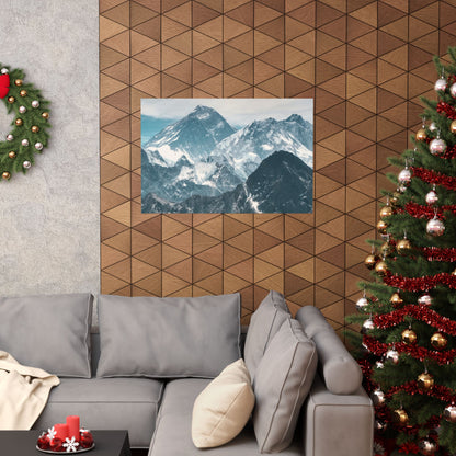 Mountain Landscape, Matte Horizontal Poster