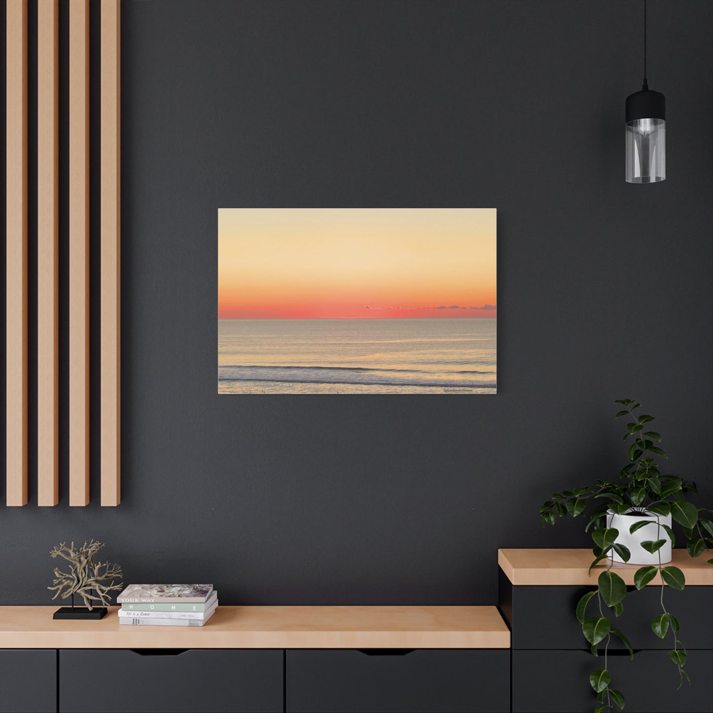 Ocean, Matte Canvas, Stretched, 1.25"